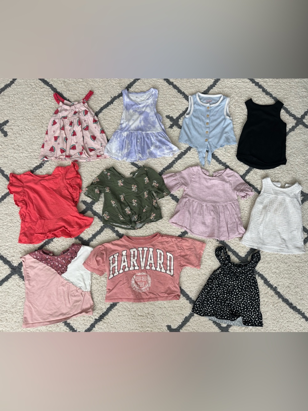Toddler girl tops and tanks